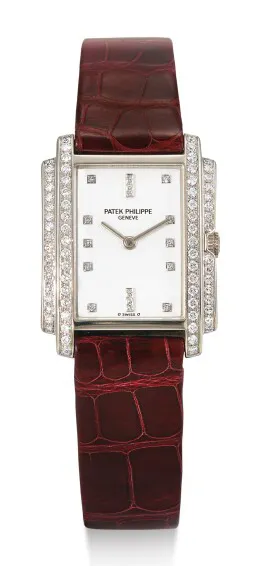 Patek Philippe 4825 22mm White gold White