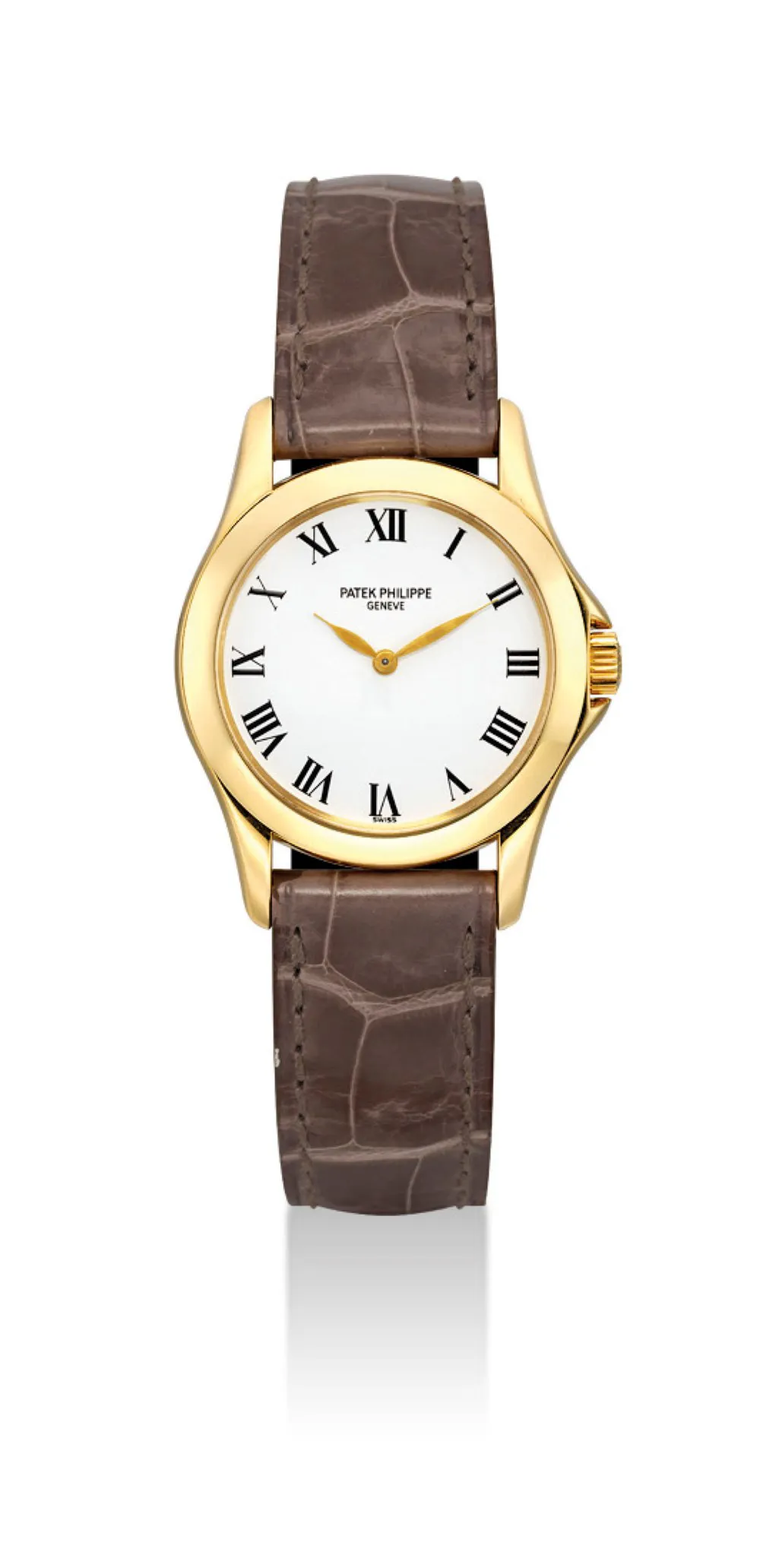 Patek Philippe 4905 27.5mm Yellow gold White