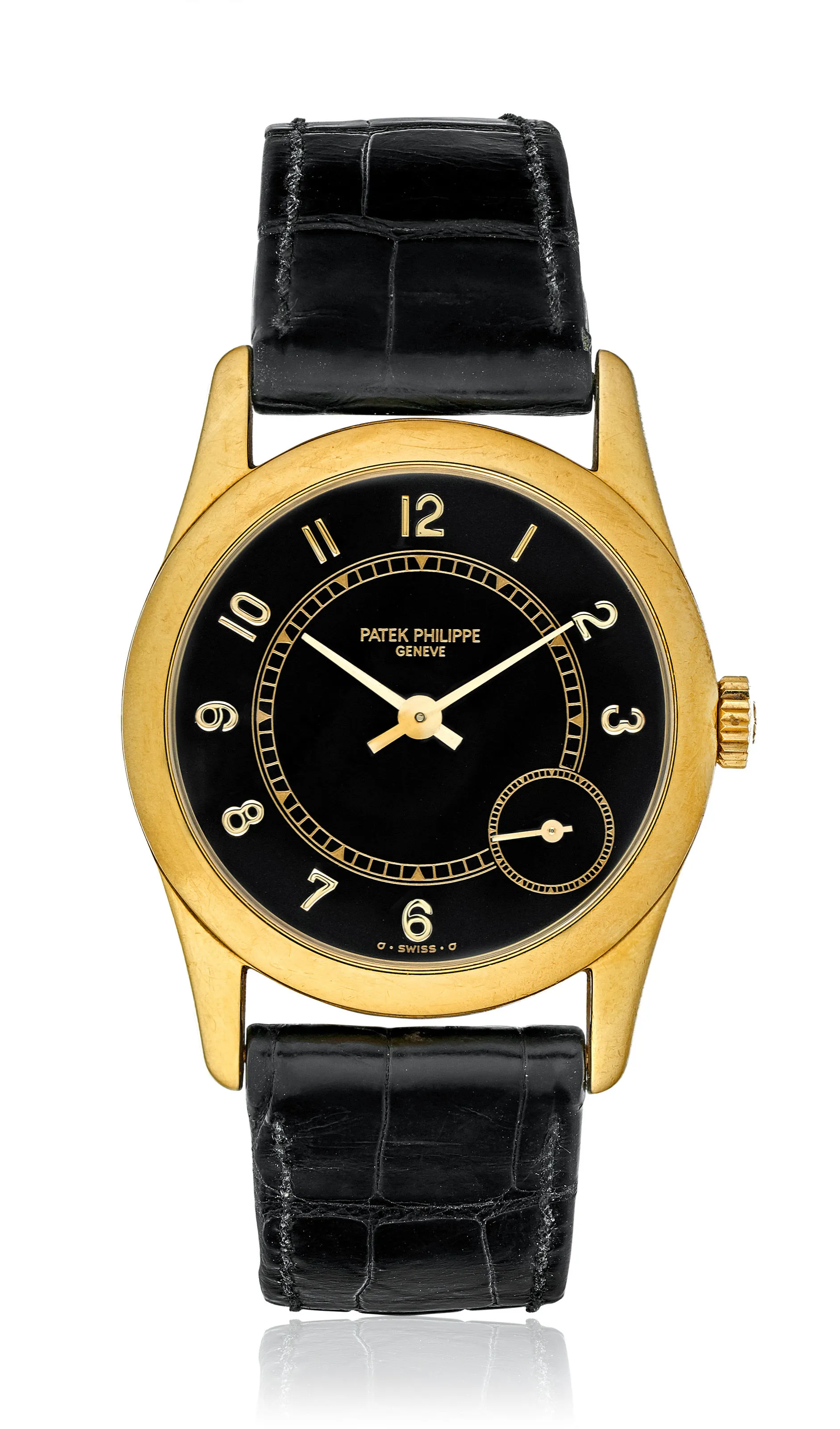 Patek Philippe 5000 33mm Yellow gold Black