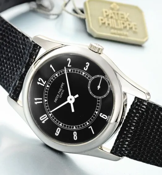 Patek Philippe 5000 33mm White gold Black