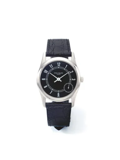 Patek Philippe 5000G 33.5mm White gold Black