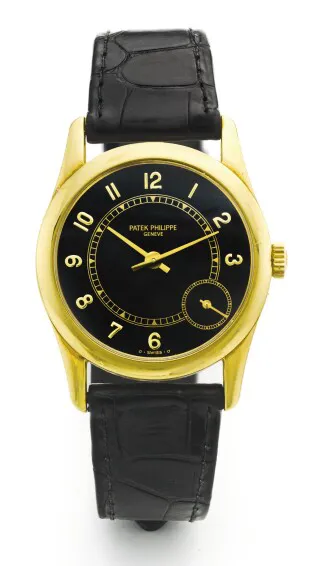 Patek Philippe 5000j 34mm Yellow gold Black