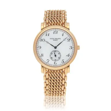 Patek Philippe Calatrava 5022 33mm Rose gold White