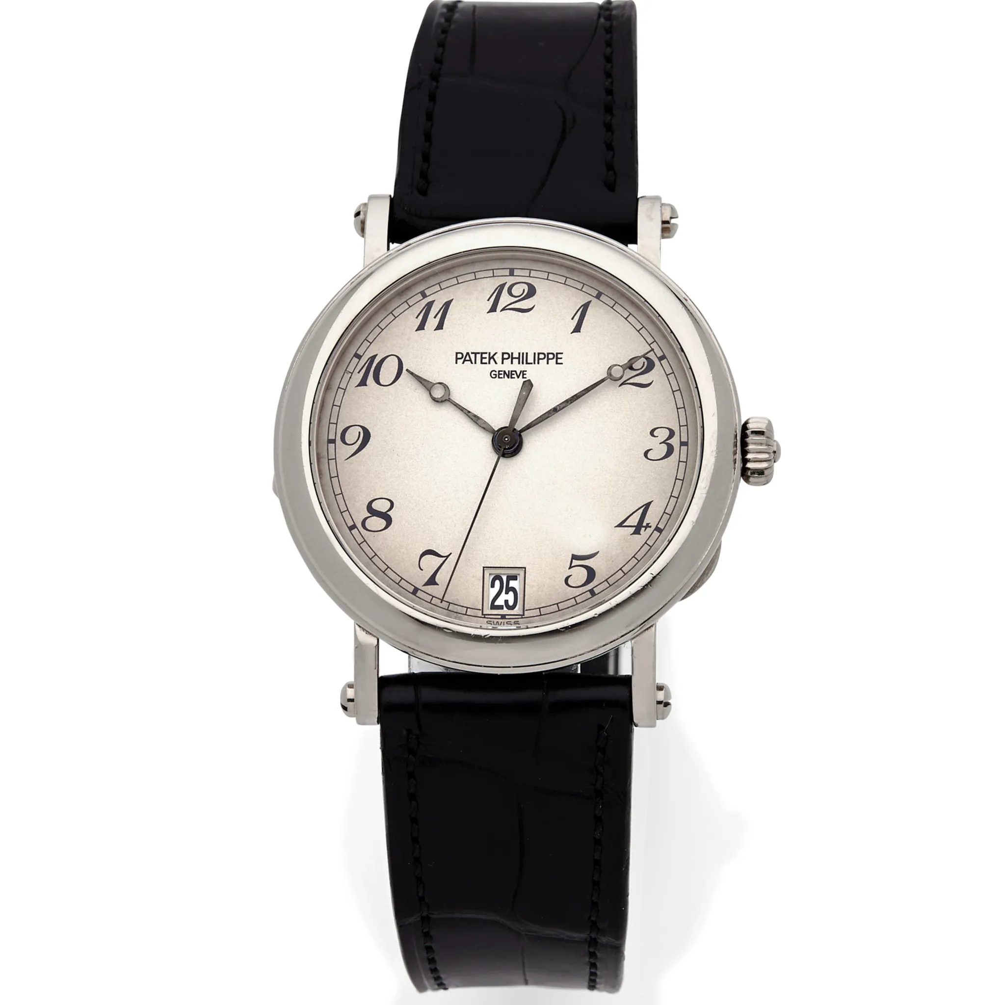 Patek Philippe Calatrava Officer 5053 36mm White gold Silver