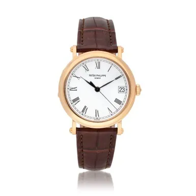 Patek Philippe Calatrava Officer 5053 36mm Rose gold White