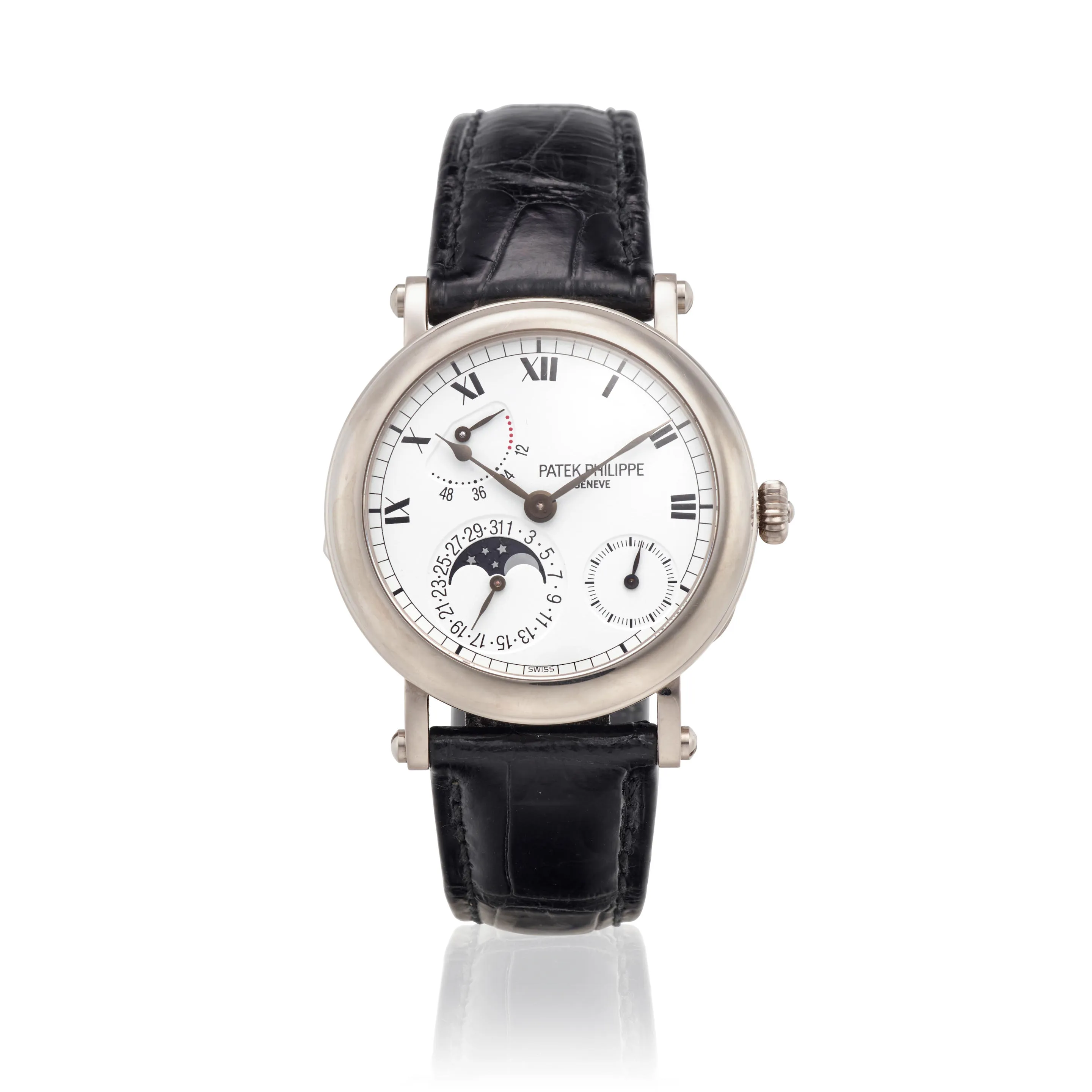 Patek Philippe 5054G-001 36mm White gold White