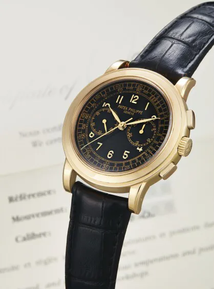 Patek Philippe 5070 J 42mm Yellow gold Black