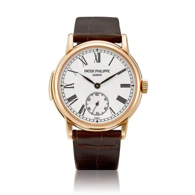 Patek Philippe Minute Repeater 5078 38mm Rose gold Enamel