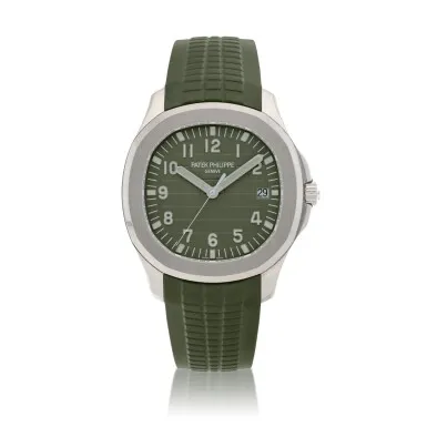 Patek Philippe Aquanaut 5168G-010 42mm White gold Green