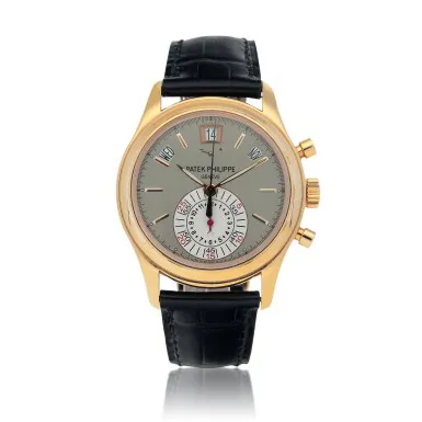 Patek Philippe Annual Calendar Chronograph 5960r 40mm Rose gold Gray