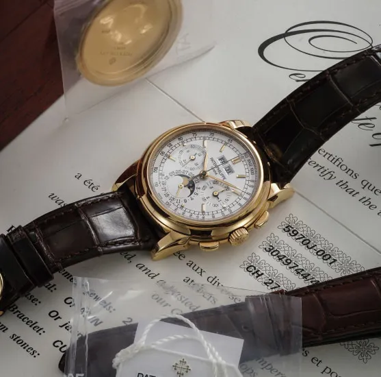 Patek Philippe Perpetual Calendar Chronograph 5970J 40mm Yellow gold White 1