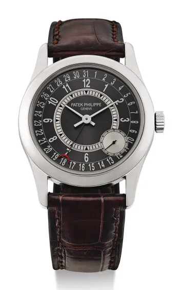 Patek Philippe 6000 37mm White gold Gray