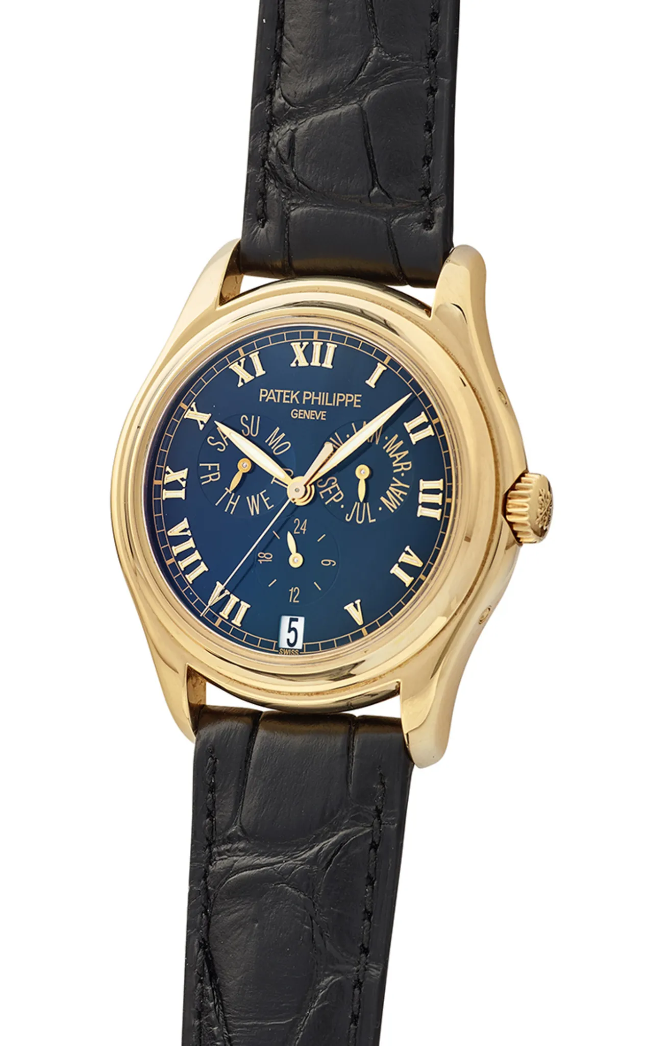 Patek Philippe Annual Calendar 5035J-010 37mm Yellow gold Black