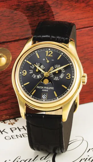 Patek Philippe Annual Calendar 5146J 39mm Yellow gold Gray