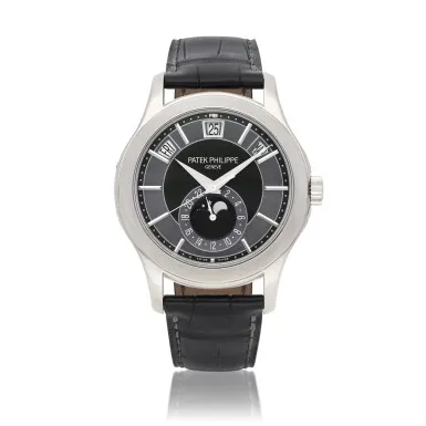 Patek Philippe Annual Calendar 5205 40mm White gold Black