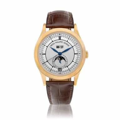 Patek Philippe Annual Calendar 5396 38.5mm Rose gold Silver