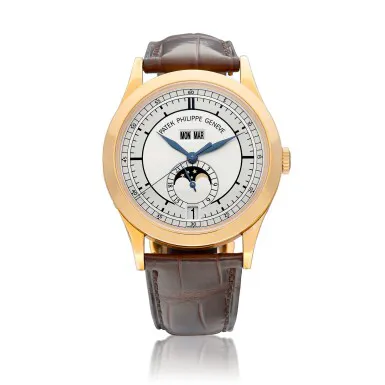 Patek Philippe Annual Calendar 5396 39mm Rose gold Silver