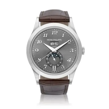 Patek Philippe Annual Calendar 5396 38.5mm White gold Gray