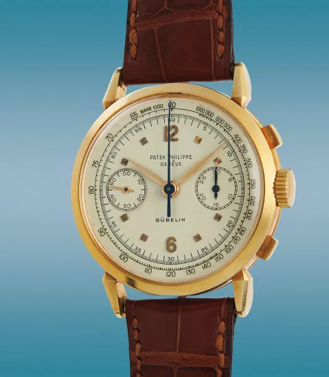 Patek Philippe Chronograph 1579 36mm Yellow gold White