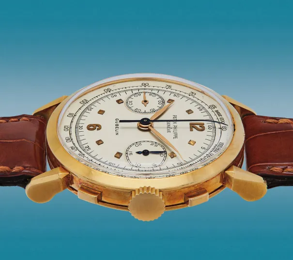 Patek Philippe Chronograph 1579 36mm Yellow gold White 1