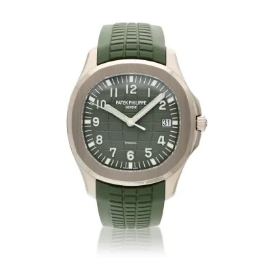 Patek Philippe Aquanaut 5168G-010 42mm White gold Green