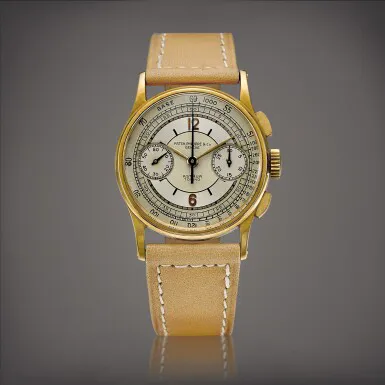 Patek Philippe Chronograph 130 33mm Yellow gold Silver 1