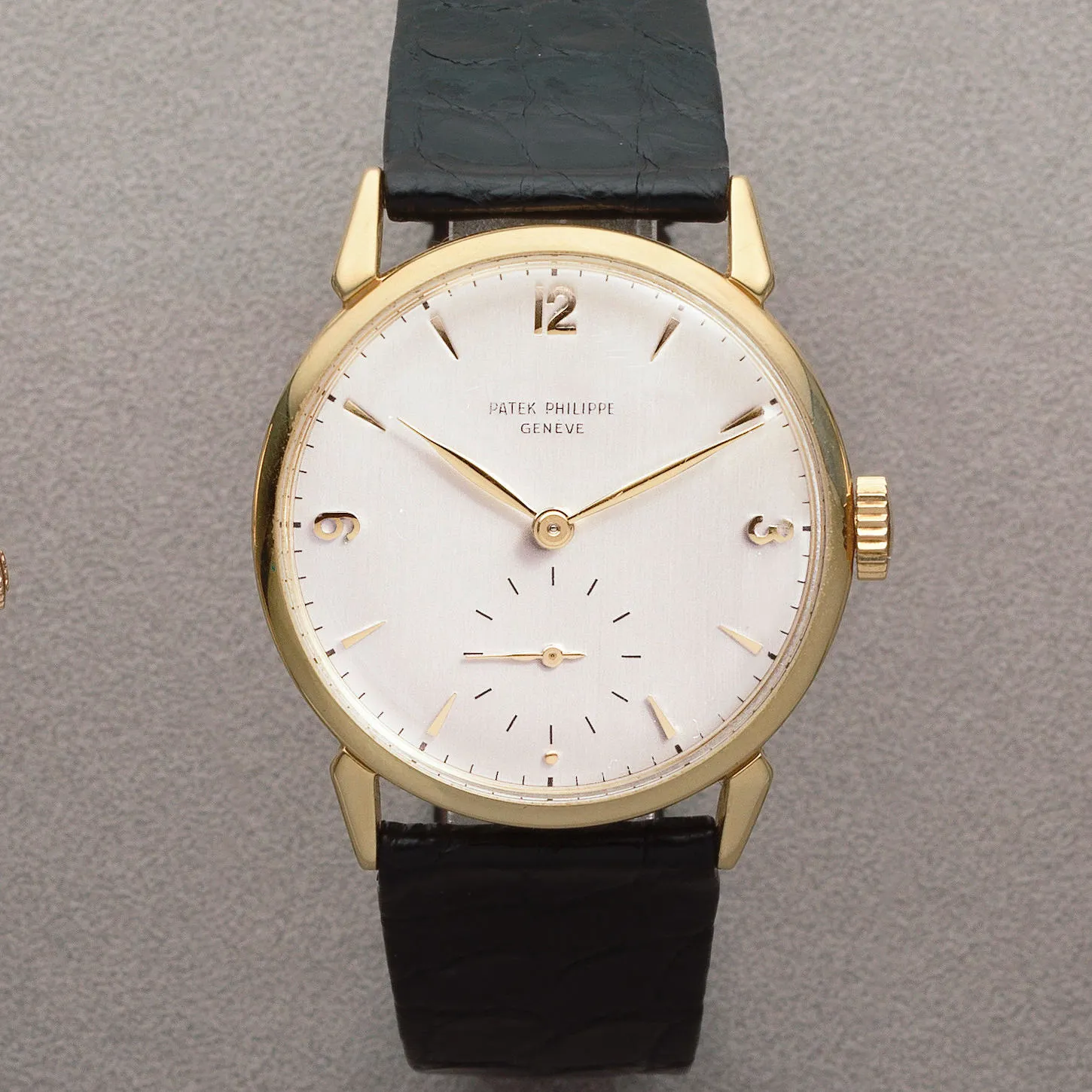 Patek Philippe Calatrava 1578 35mm Yellow gold Silver