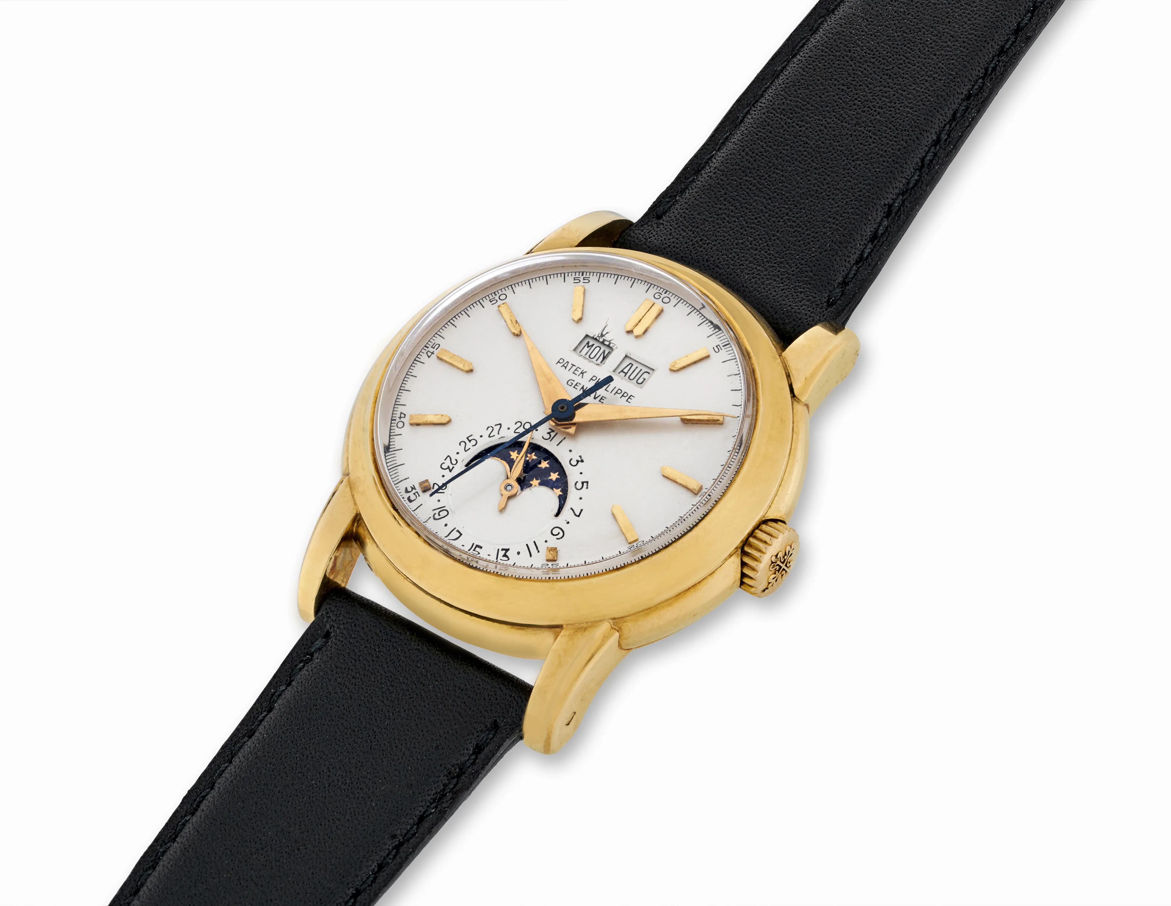 Patek Philippe Perpetual Calendar 2438/1 37mm Yellow gold Silver 1