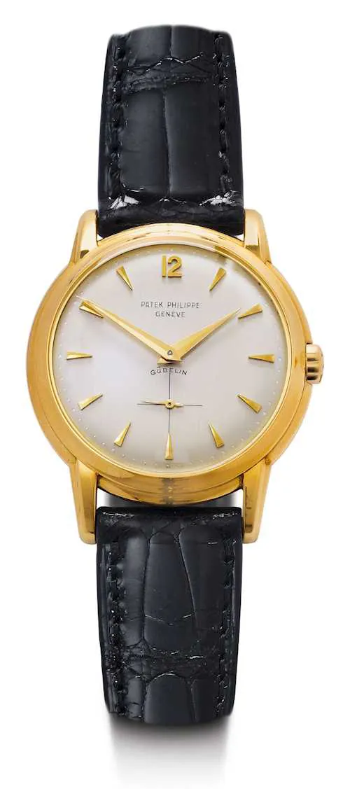 Patek Philippe Calatrava 2551 36mm Yellow gold Silver