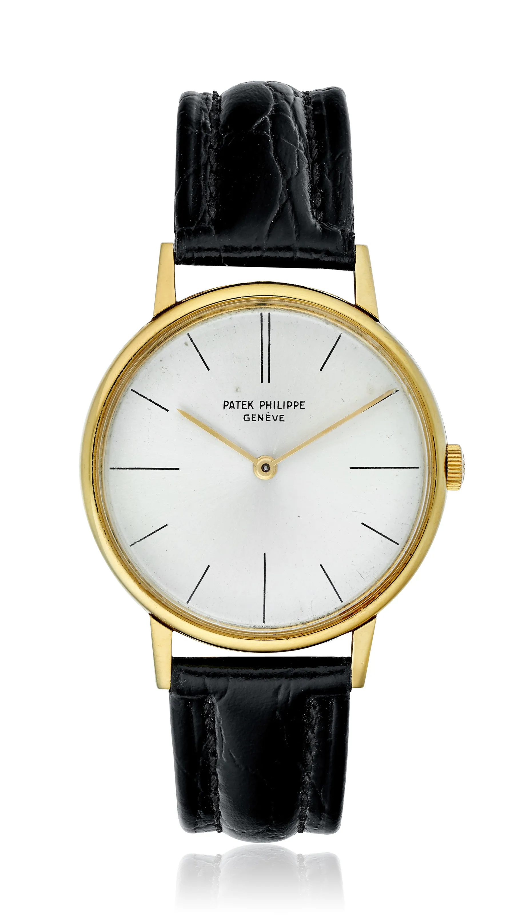 Patek Philippe Calatrava 2592/1 33mm Yellow gold Silver