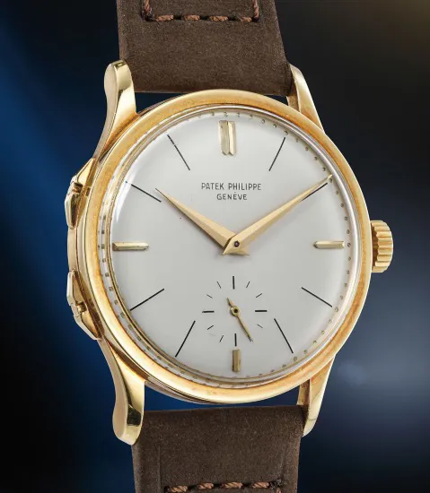 Patek Philippe Calatrava 2597 35.5mm Yellow gold Silver