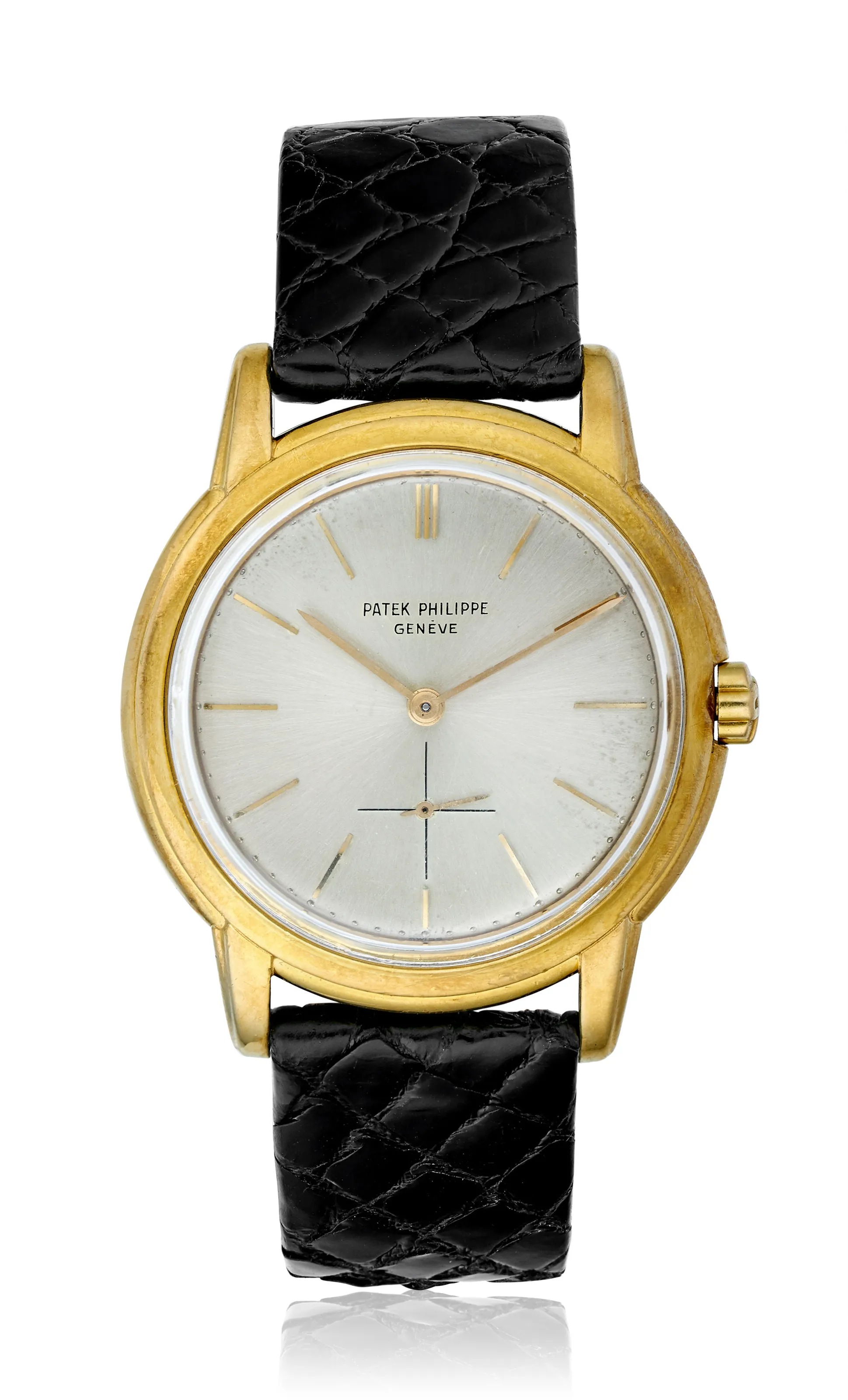 Patek Philippe Calatrava 3433 35.5mm Yellow gold Silver