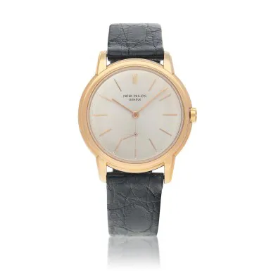 Patek Philippe Calatrava 3433 36mm Rose gold Silver