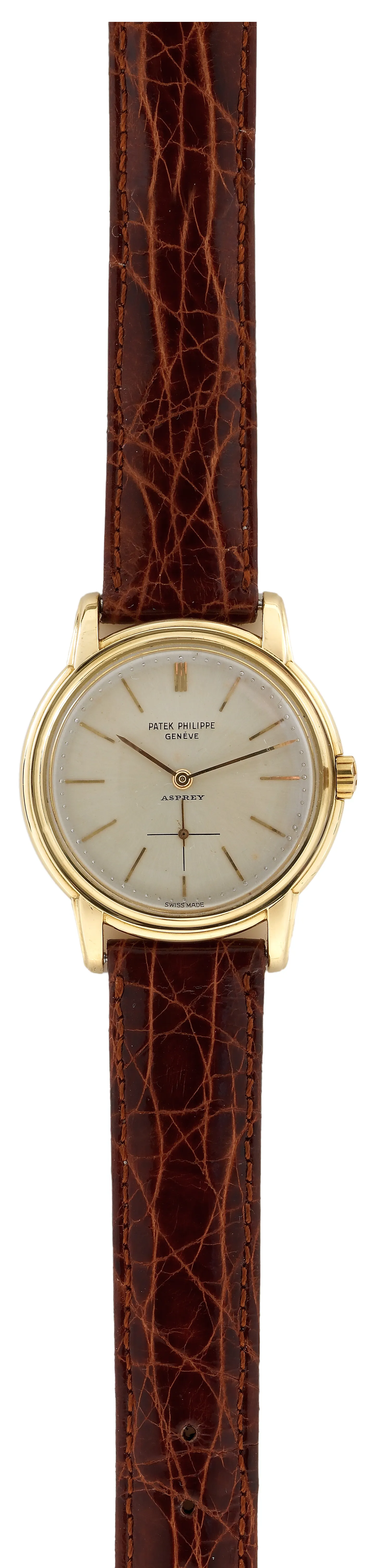 Patek Philippe Calatrava 3433 36mm Yellow gold Silver