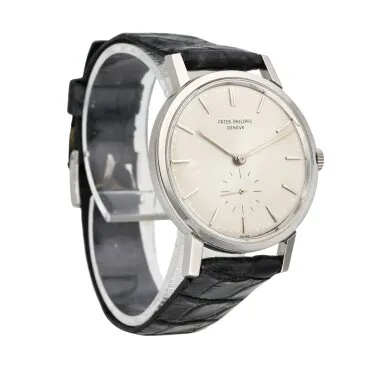 Patek Philippe Calatrava 3466 35mm Stainless steel Silver 4