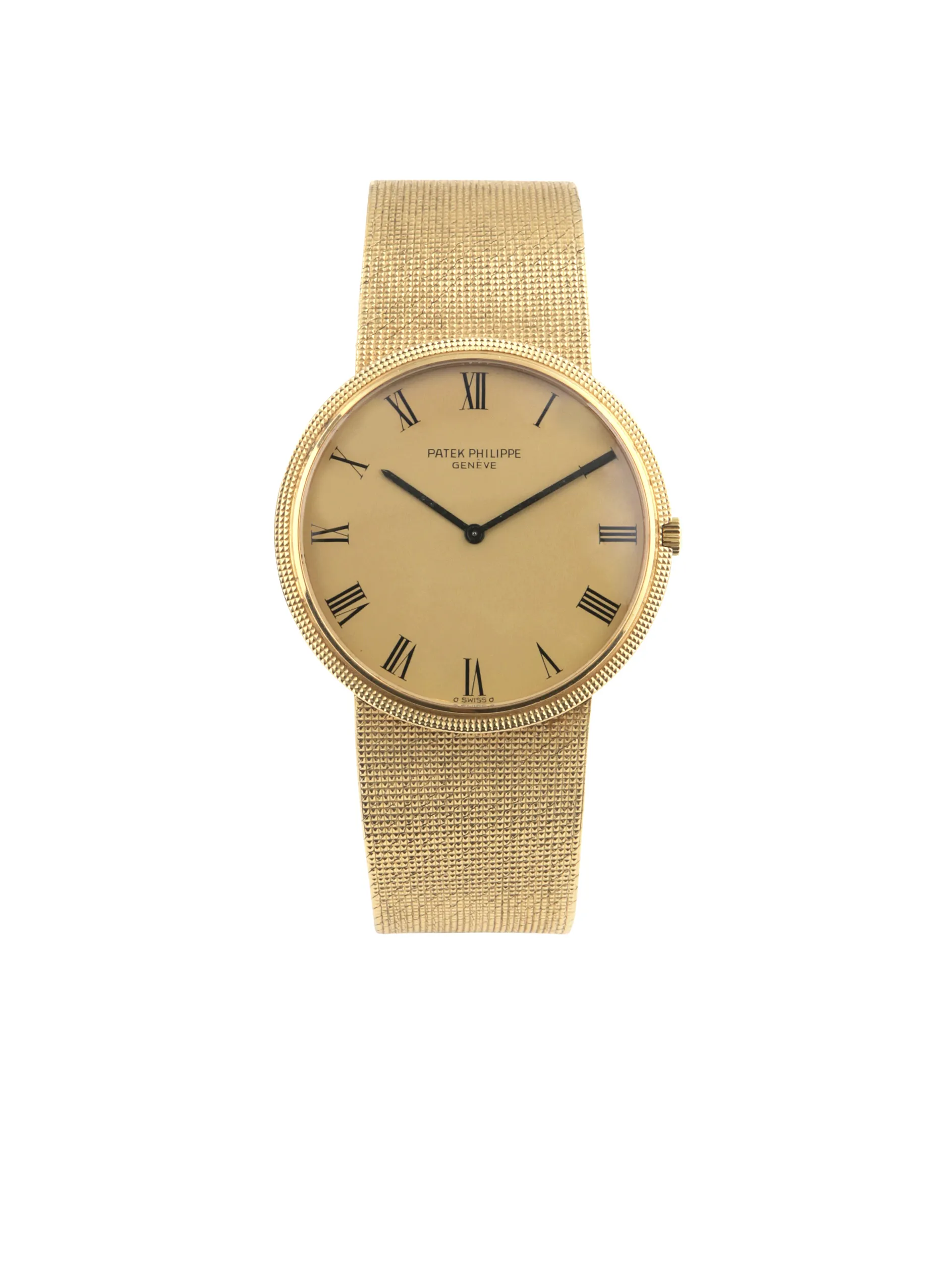 Patek Philippe Calatrava 3588/001 35mm Yellow gold Champagne