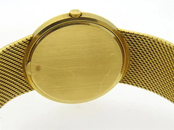 Patek Philippe Calatrava 3606-1 33mm Yellow gold Blue 5