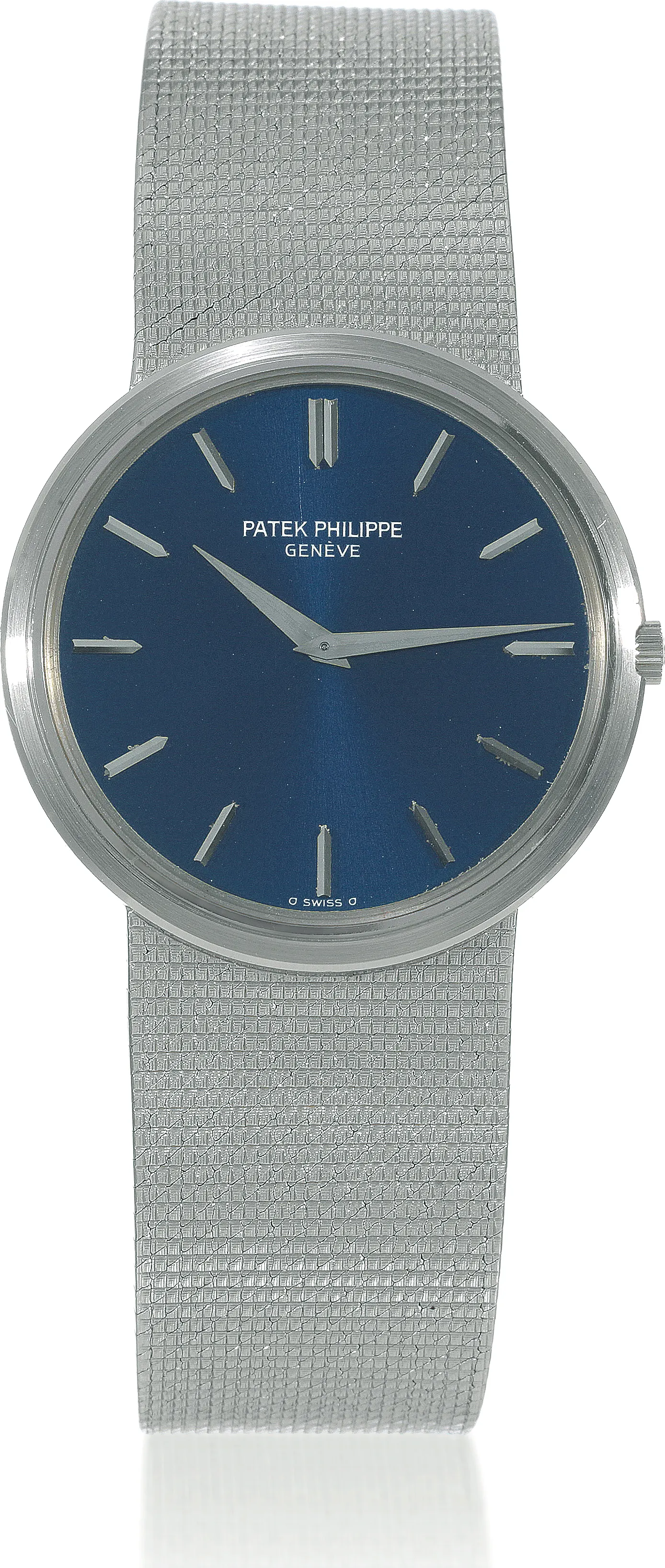 Patek Philippe Calatrava 3606-1 33mm White gold Blue