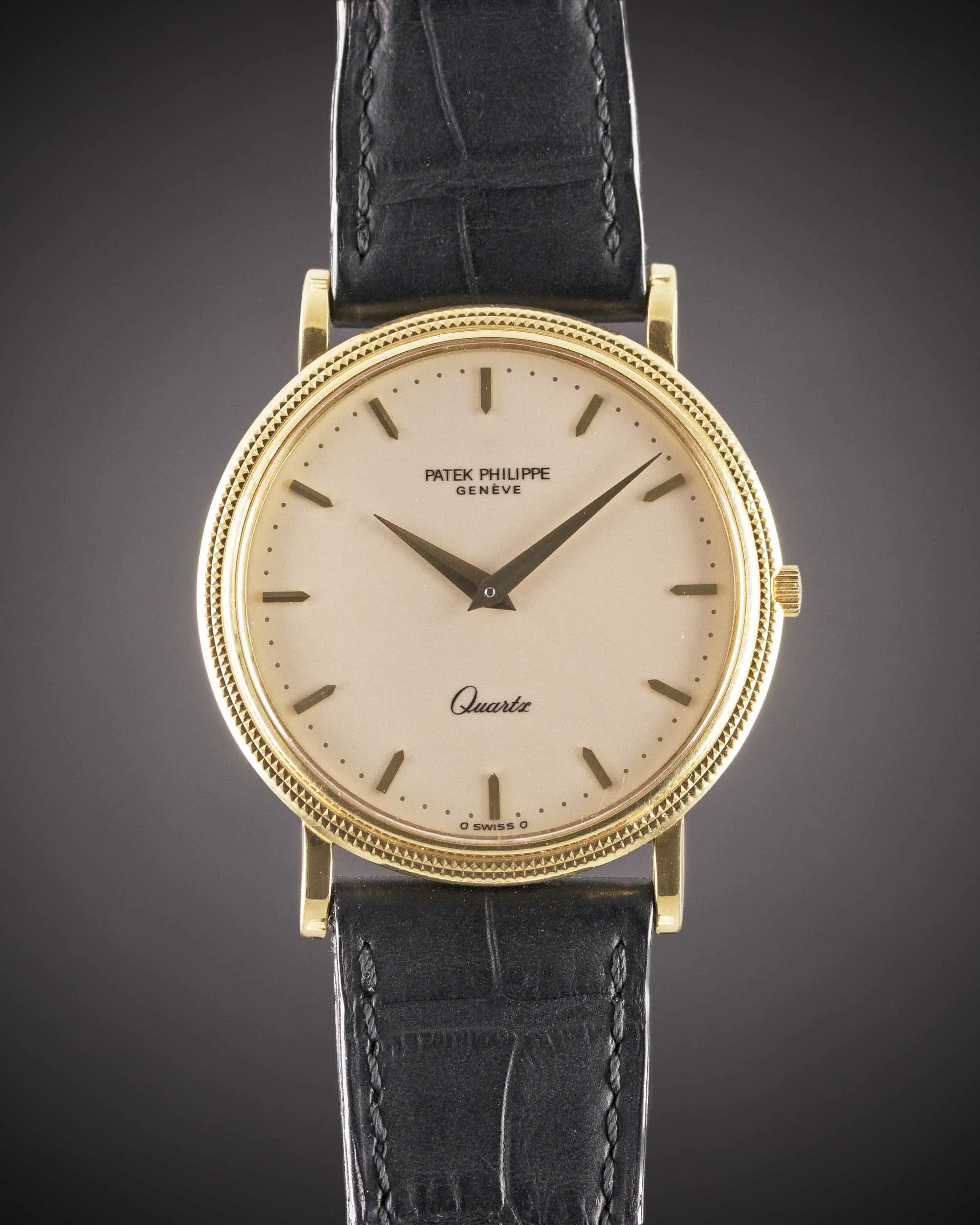 Patek Philippe Calatrava 3744 33mm Yellow gold Ivory