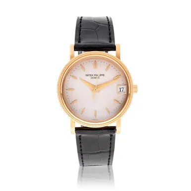 Patek Philippe Calatrava 3802 33mm Rose gold Cream