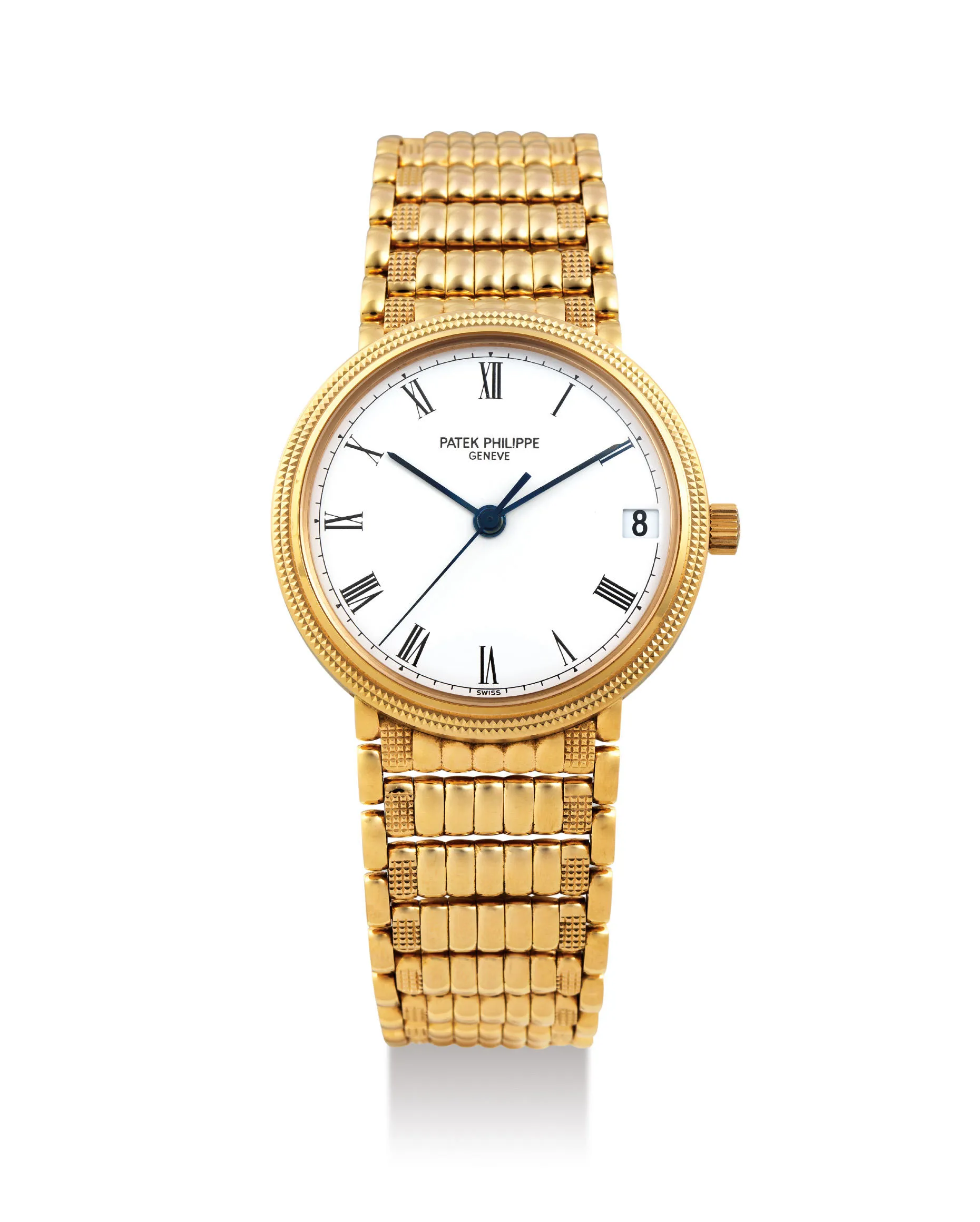 Patek Philippe Calatrava 3802/208 35mm Rose gold White