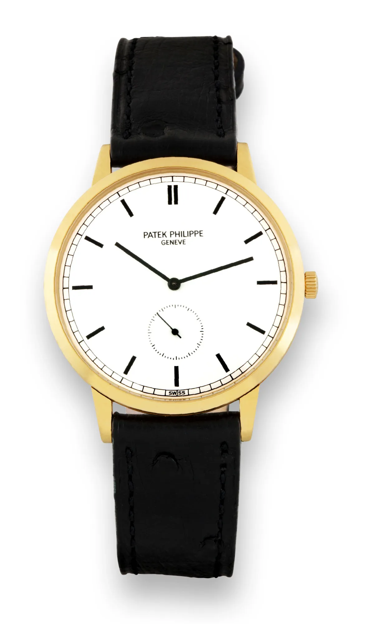 Patek Philippe Calatrava 3893 33mm Yellow gold White