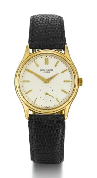 Patek Philippe Calatrava 3923 32mm Yellow gold Silver