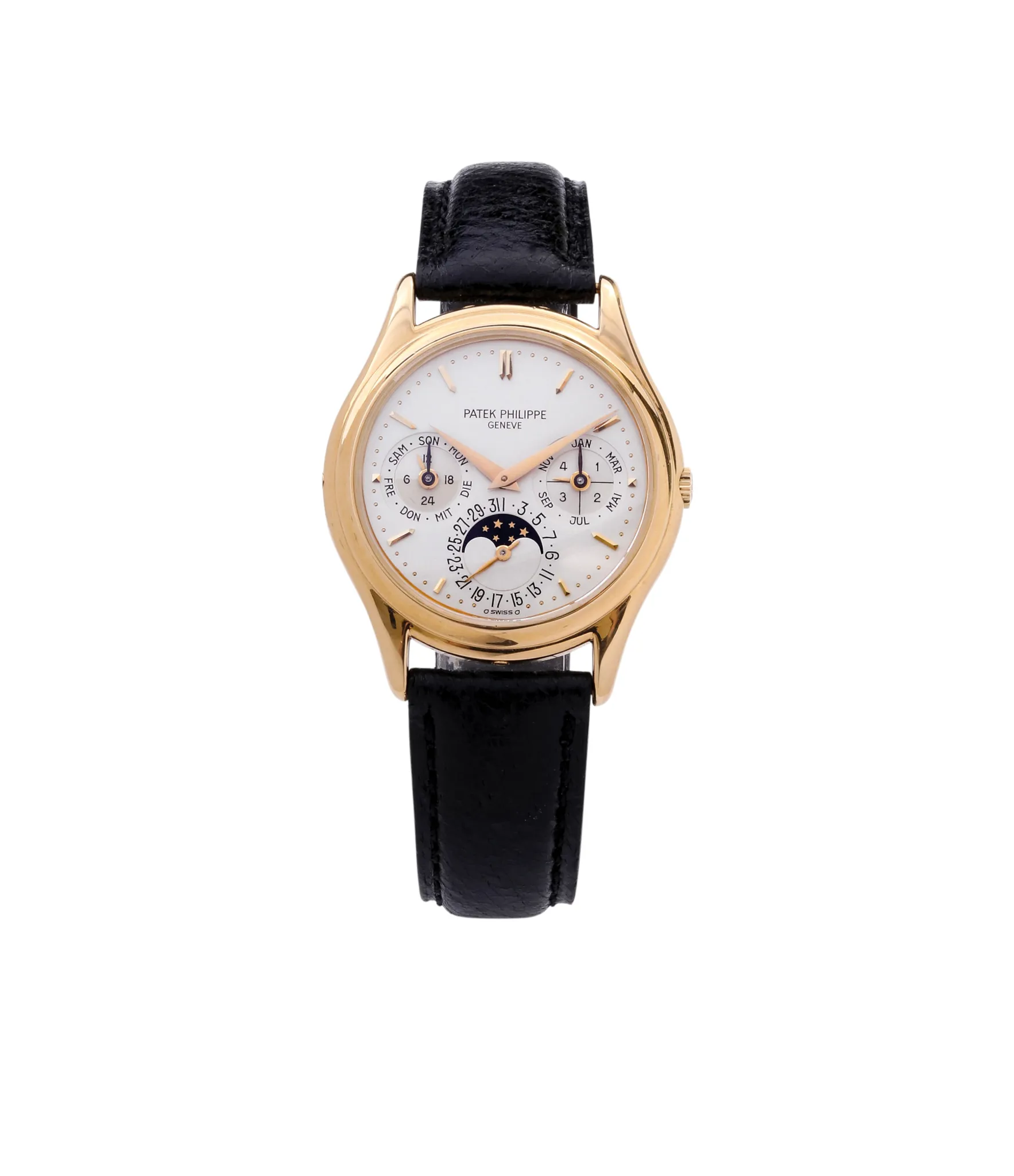 Patek Philippe Perpetual Calendar 3941 36mm Yellow gold White