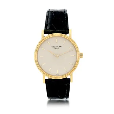 Patek Philippe Calatrava 3992 33mm Yellow gold Ivory