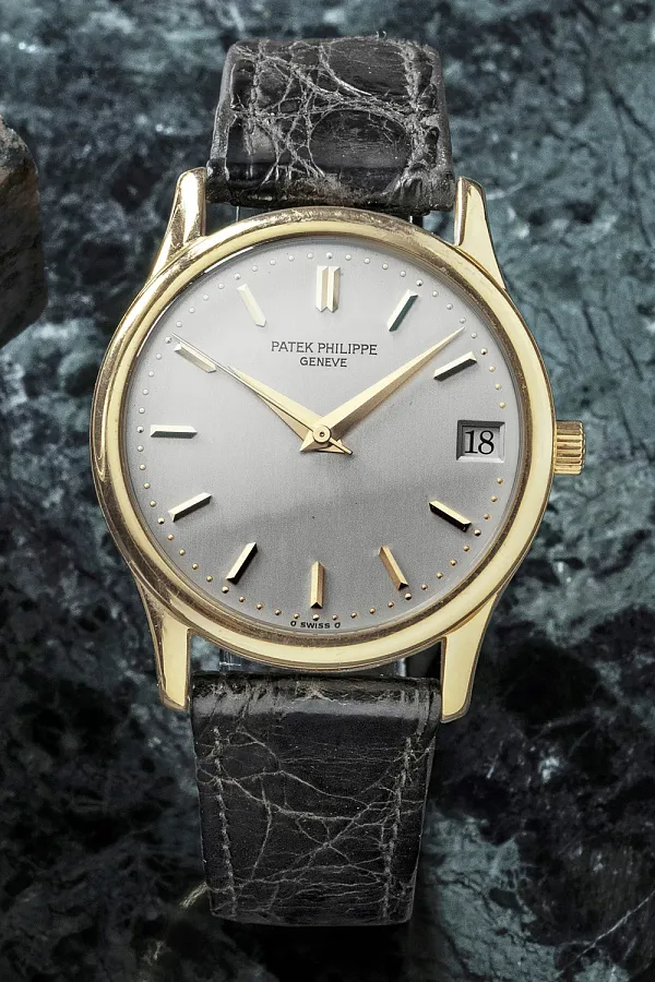 Patek Philippe Calatrava 3998 33.5mm Yellow gold Silver