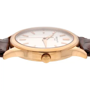 Patek Philippe Calatrava 3998 34mm Yellow gold Silver 2