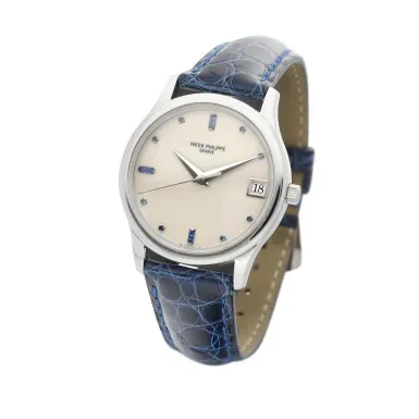 Patek Philippe Calatrava 3998 34mm Platinum Cream 2