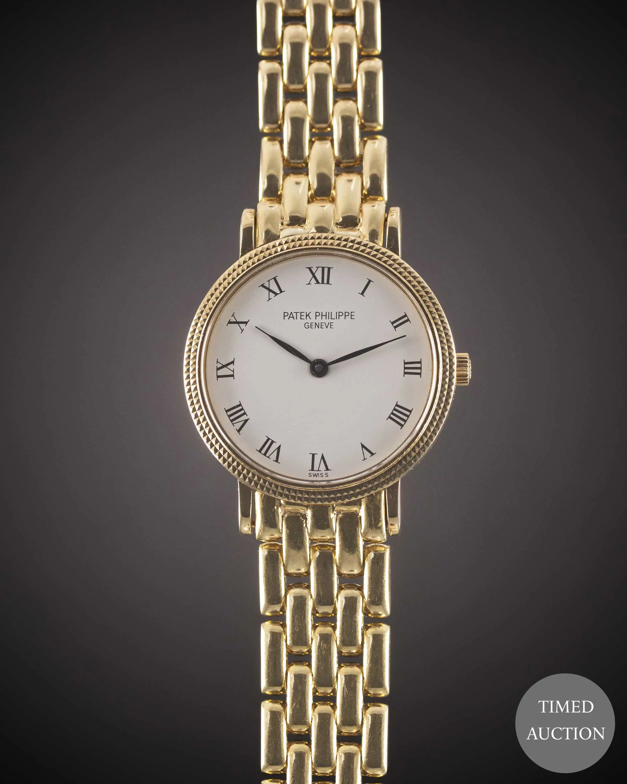 Patek Philippe Calatrava 4819 25mm Yellow gold White