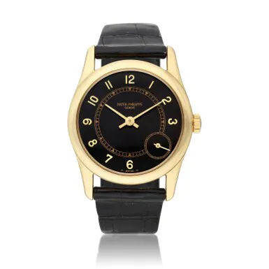 Patek Philippe Calatrava 5000 33.5mm Yellow gold Black